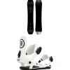 Ride Deep Fake Snowboard + C-9 Snowboard Bindings 2024- Snowboards With Bindings|Snowboard Packages