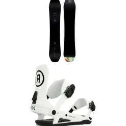 Ride Deep Fake Snowboard + C-9 Snowboard Bindings 2024- Snowboards With Bindings|Snowboard Packages