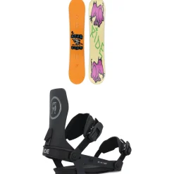 Ride Kink Snowboard + A-6 Snowboard Bindings 2025- Snowboards With Bindings|Snowboard Packages
