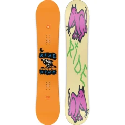 Ride Kink Snowboard + C-6 Snowboard Bindings 2025- Snowboards With Bindings|Snowboard Packages