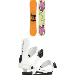 Ride Kink Snowboard + CL-6 Snowboard Bindings - Women's 2025- Snowboards With Bindings|Snowboard Packages