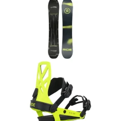 Ride Manic Snowboard + A-4 Snowboard Bindings 2025- Snowboards With Bindings|Snowboard Packages