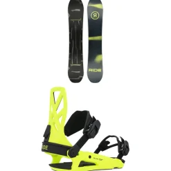 Ride Manic Snowboard + C-4 Snowboard Bindings 2025- Snowboards With Bindings|Snowboard Packages