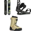 Ride Manic Snowboard + C-4 Snowboard Bindings + Jackson Snowboard Boots 2025- Snowboards, Bindings & Boots|Snowboard Packages