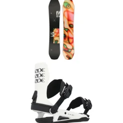 Ride Moderator Snowboard + C-6 Snowboard Bindings 2025- Snowboards With Bindings|Snowboard Packages