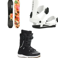 Ride Moderator Snowboard + CL-6 Snowboard Bindings + Hera Pro Snowboard Boots - Women's 2025- Snowboards, Bindings & Boots|Snowboard Packages