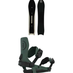 Ride Peace Seeker Snowboard + A-6 Snowboard Bindings 2025- Snowboards With Bindings|Snowboard Packages