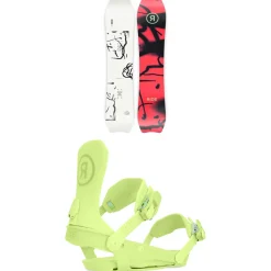Ride Psychocandy Snowboard + AL-6 Snowboard Bindings - Women's 2024- Snowboard Packages