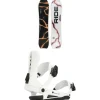 Ride Psychocandy Snowboard + CL-6 Snowboard Bindings - Women's 2025- Snowboards With Bindings|Snowboard Packages
