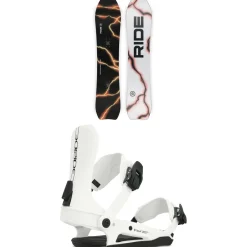 Ride Psychocandy Snowboard + CL-6 Snowboard Bindings - Women's 2025- Snowboards With Bindings|Snowboard Packages