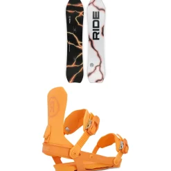 Ride Psychocandy Snowboard + AL-6 Snowboard Bindings - Women's 2025- Snowboards With Bindings|Snowboard Packages