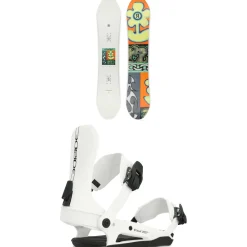 Ride Saturday Snowboard + CL-6 Snowboard Bindings - Women's 2025- Snowboards With Bindings|Snowboard Packages