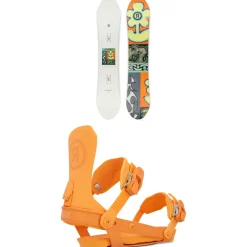 Ride Saturday Snowboard + AL-6 Snowboard Bindings - Women's 2025- Snowboards With Bindings|Snowboard Packages