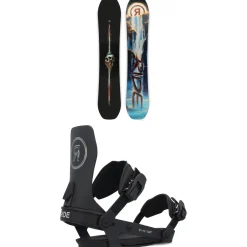 Ride Shadowban Snowboard + A-6 Snowboard Bindings 2025- Snowboards With Bindings|Snowboard Packages