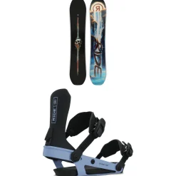 Ride Shadowban Snowboard + AL-6 Snowboard Bindings - Women's 2025- Snowboards With Bindings|Snowboard Packages
