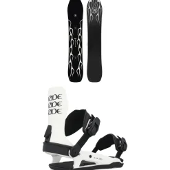 Ride Smokescreen Snowboard + C-6 Snowboard Bindings 2025- Snowboards With Bindings|Snowboard Packages