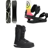 Ride Superpig Snowboard + C-8 Snowboard Bindings + Lasso Boa Snowboard Boots 2025- Snowboards, Bindings & Boots|Snowboard Packages