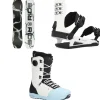 Ride Twinpig Snowboard + C-6 Snowboard Bindings + Fuse Snowboard Boots 2025- Snowboards, Bindings & Boots|Snowboard Packages