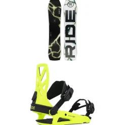 Ride Warpig Snowboard + C-4 Snowboard Bindings 2025- Snowboards With Bindings|Snowboard Packages