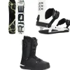 Ride Warpig Snowboard + C-6 Snowboard Bindings + Lasso Boa Snowboard Boots 2025- Snowboards, Bindings & Boots|Snowboard Packages