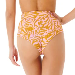 Rip Curl Afterglow High Waist Cheeky Bikini Bottoms - Women's-Women Swimsuits|Casual Clothing