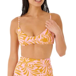 Rip Curl Afterglow Swirl Bralette Bikini Top - Women's-Women Swimsuits|Casual Clothing
