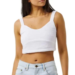 Rip Curl Premium Surf Crop Top - Women's-Women Casual Clothing|T-Shirts & Tank Tops