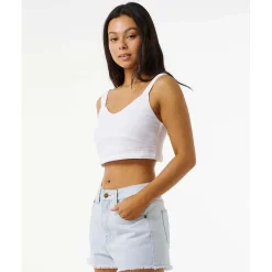 Rip Curl Premium Surf Crop Top - Women's-Women Casual Clothing|T-Shirts & Tank Tops
