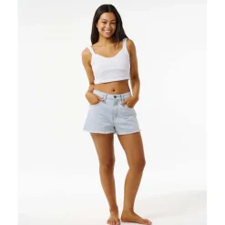 Rip Curl Premium Surf Crop Top - Women's-Women Casual Clothing|T-Shirts & Tank Tops