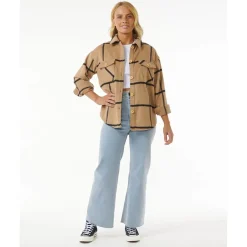 Rip Curl The Search Flannel Shirt - Women's-Women Casual Clothing|Tops & Shirts
