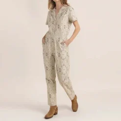 Roark Layover Short-Sleeve Jumpsuit - Women's-Women Casual Clothing|Jumpsuits