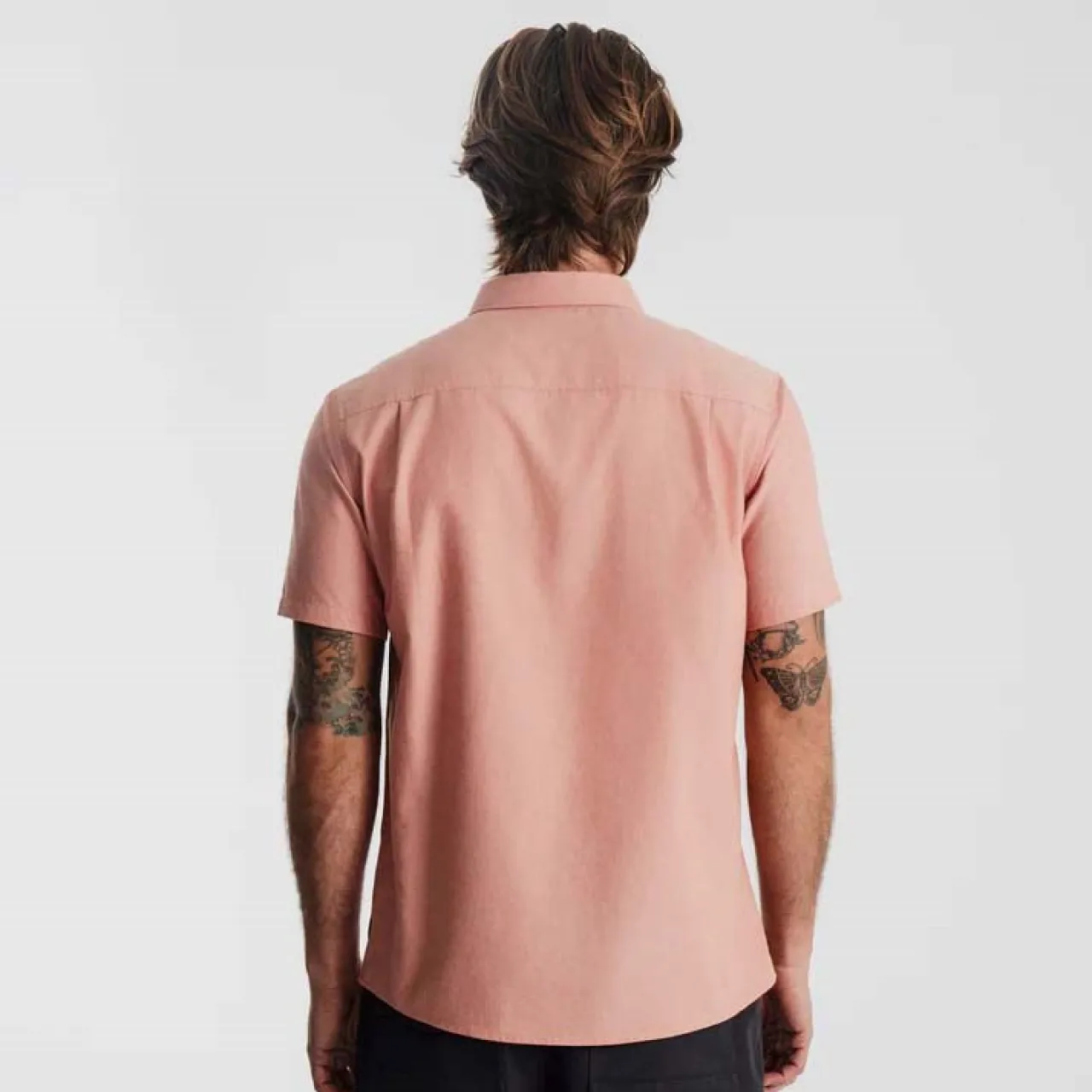 Roark Scholar Oxford Short-Sleeve Woven Shirt - Men's- Casual Clothing|Shirts