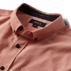 Roark Scholar Oxford Short-Sleeve Woven Shirt - Men's- Casual Clothing|Shirts