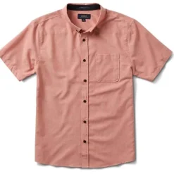 Roark Scholar Oxford Short-Sleeve Woven Shirt - Men's- Casual Clothing|Shirts