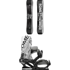 Rome Agent Pro Snowboard + Katana Snowboard Bindings 2025- Snowboards With Bindings|Snowboard Packages
