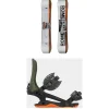 Rome Agent Snowboard + 390 Boss Snowboard Bindings 2025- Snowboards With Bindings|Snowboard Packages