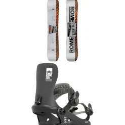 Rome Agent Snowboard + Trace Snowboard Bindings 2025- Snowboards With Bindings|Snowboard Packages