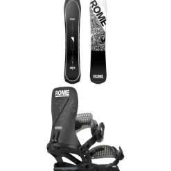 Rome Ravine Pro Snowboard + Katana Pro Snowboard Bindings 2025- Snowboards With Bindings|Snowboard Packages