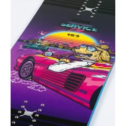 Rome Service Dog Snowboard + Vice Snowboard Bindings 2025- Snowboards With Bindings|Snowboard Packages