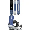 Rome Warden Snowboard + Trace Snowboard Bindings 2025- Snowboards With Bindings|Snowboard Packages