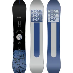 Rome Warden Snowboard + Union STR Snowboard Bindings 2025- Snowboards With Bindings|Snowboard Packages