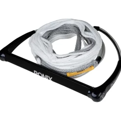 Ronix Combo 2.0 Hide Grip Wakeboard Handle + 65 ft Mainline- Ropes & Handles