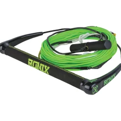 Ronix Combo 5.5 Hide Stich Grip "T" Wakeboard Handle + 80 ft Mainline 2024- Ropes & Handles