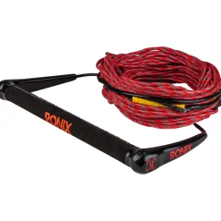 Ronix Combo 4.0 Hide Stich Grip Wakeboard Handle + 75 ft Solin Rope 2024- Ropes & Handles