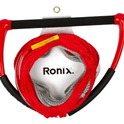Ronix Combo 1.0 TPR Grip Wakeboard Handle + 65 ft Mainline- Ropes & Handles