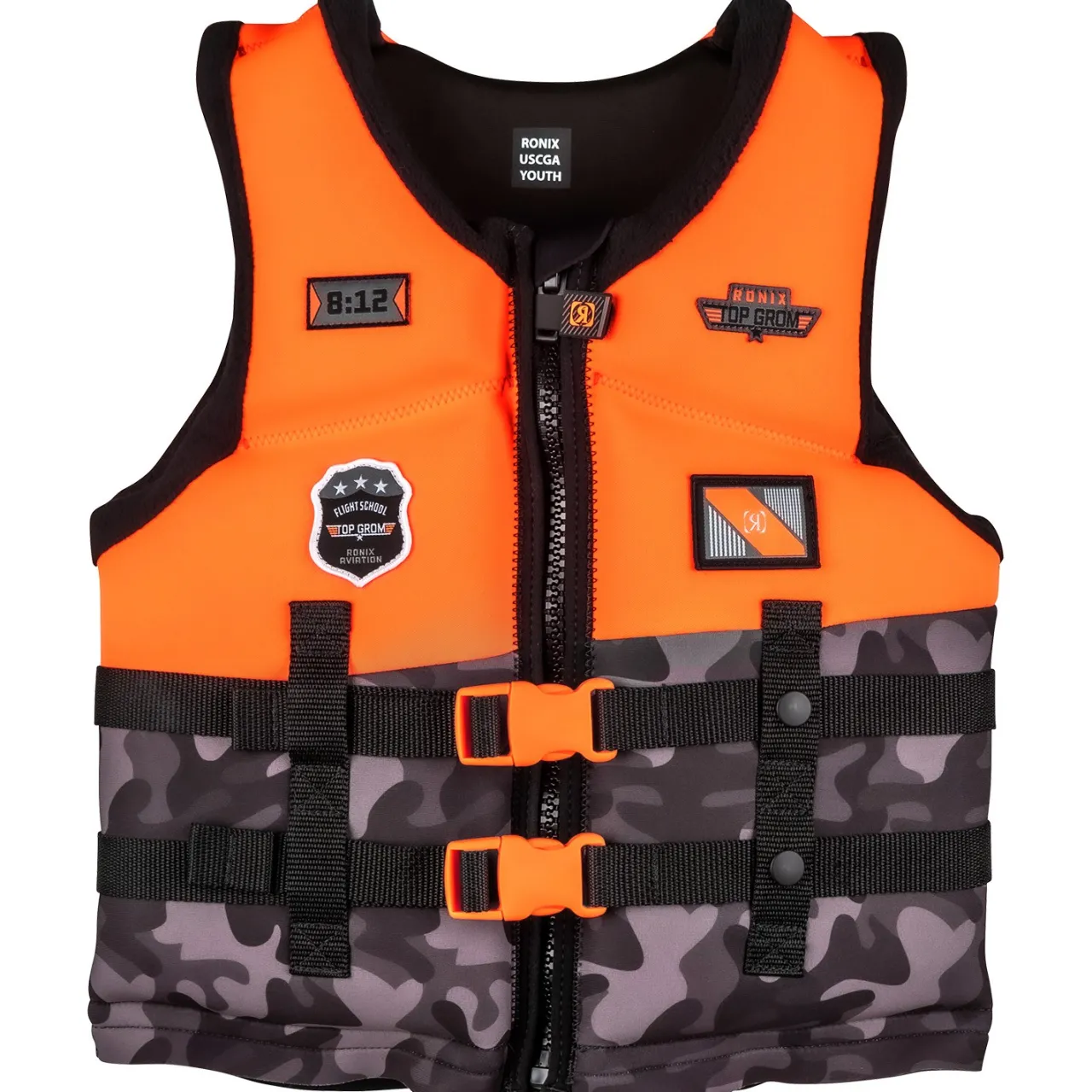 Ronix Top Grom CGA Wake Vest - Boys' 2024- Life Jackets