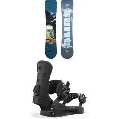 Rossignol Alias Snowboard + Union Cadet Pro Snowboard Bindings - Kids'-Kids Kids Snowboard Packages|Snowboard Packages