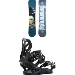 Rossignol Alias Snowboard + Yes. NX-Gen Snowboard Bindings - Kids'-Kids Kids Snowboard Packages|Snowboard Packages