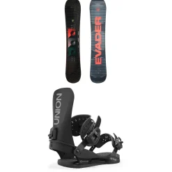 Rossignol Evader Snowboard + Union STR Snowboard Bindings 2025- Snowboards With Bindings|Snowboard Packages