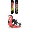 Rossignol Jibfluence Snowboard + Union Cadet Snowboard Bindings - Kids' 2025-Kids Kids Snowboard Packages|Snowboard Packages